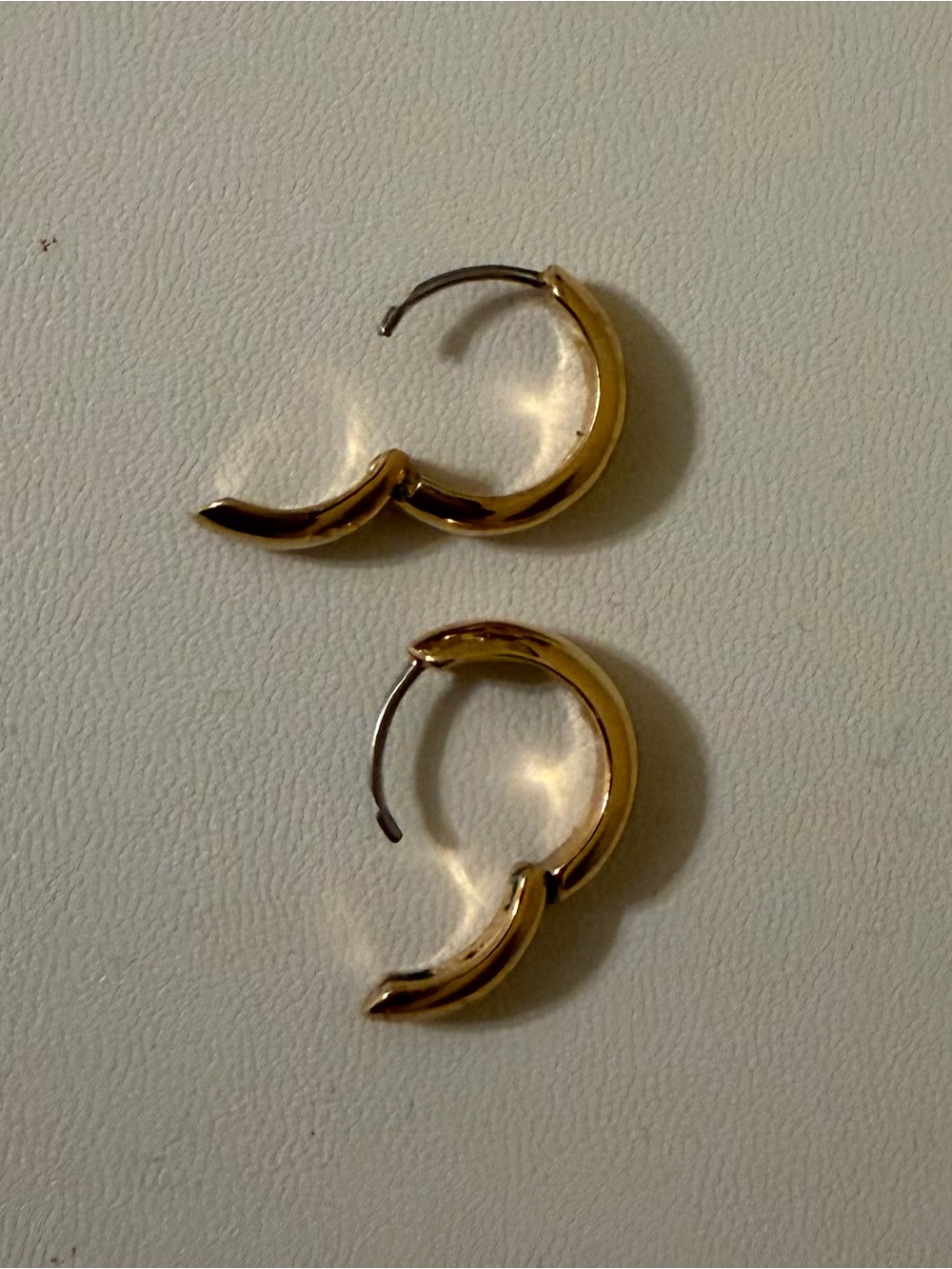 Kate Spade Gold Mini Huggie Hoop Earrings - Picture 3 of 5